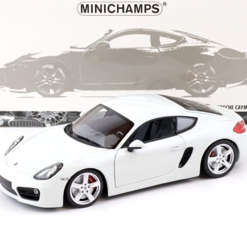 1:18 Minichamps Porsche Cayman S white 2012