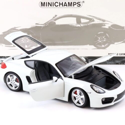1:18 Minichamps Porsche Cayman S white 2012