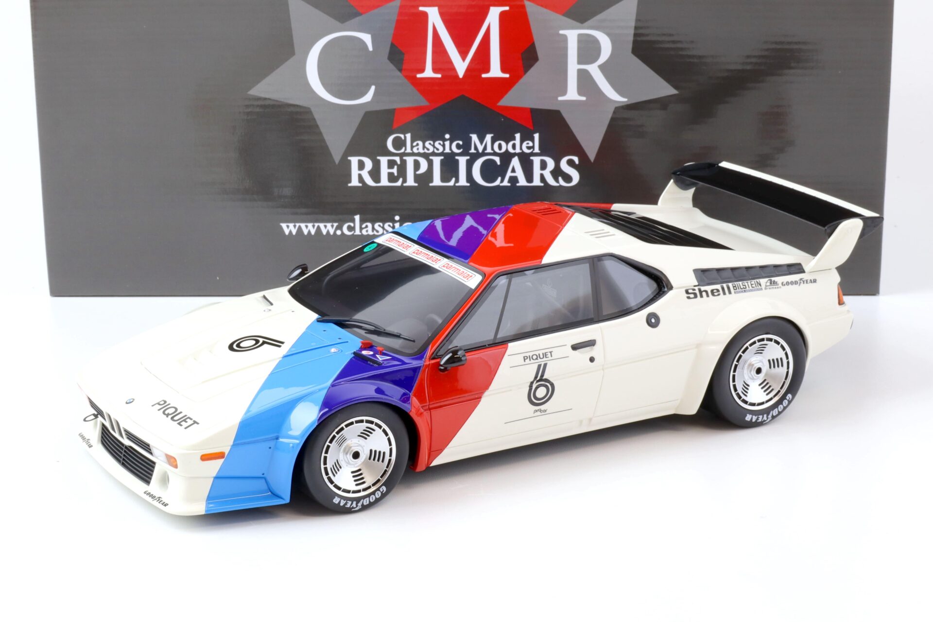 1:12 CMR BMW M1 ProCar #6 N.Piquet ProCar Series 1979