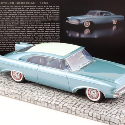 1:18 Minichamps 1956 Chrysler Norseman blue metallic First Class Collection