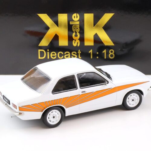 1:18 KK-Scale Opel Kadett C Swinger 1975 white/ orange