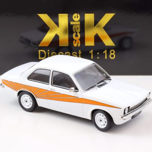 1:18 KK-Scale Opel Kadett C Swinger 1975 white/ orange