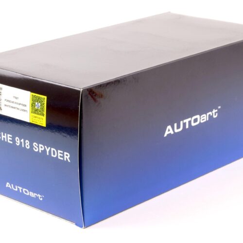 1:18 AUTOart Porsche 918 Spyder 2013 white Martini Livery 77927