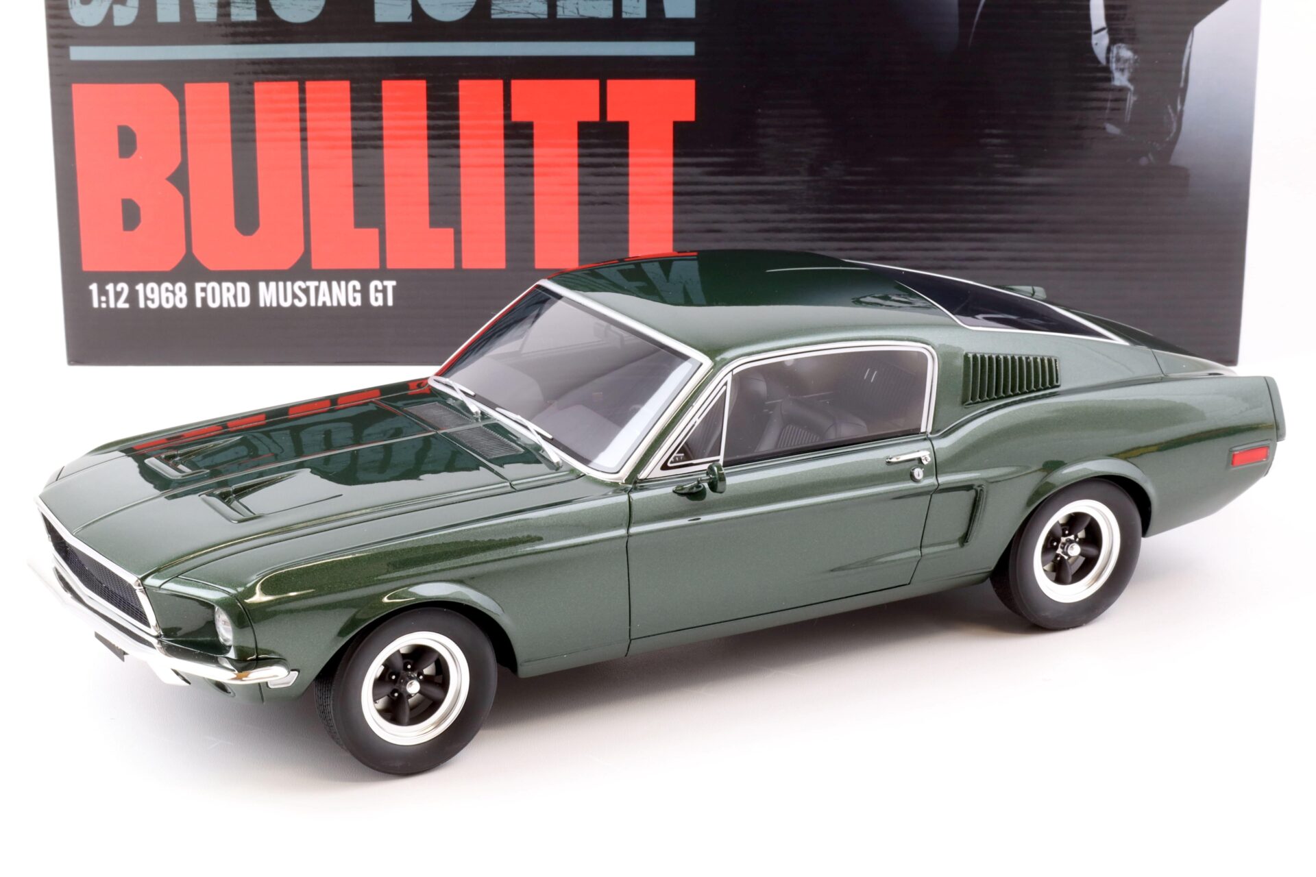 1:12 ACME/ GT Spirit Ford Mustang GT Bullitt McQueen green US011