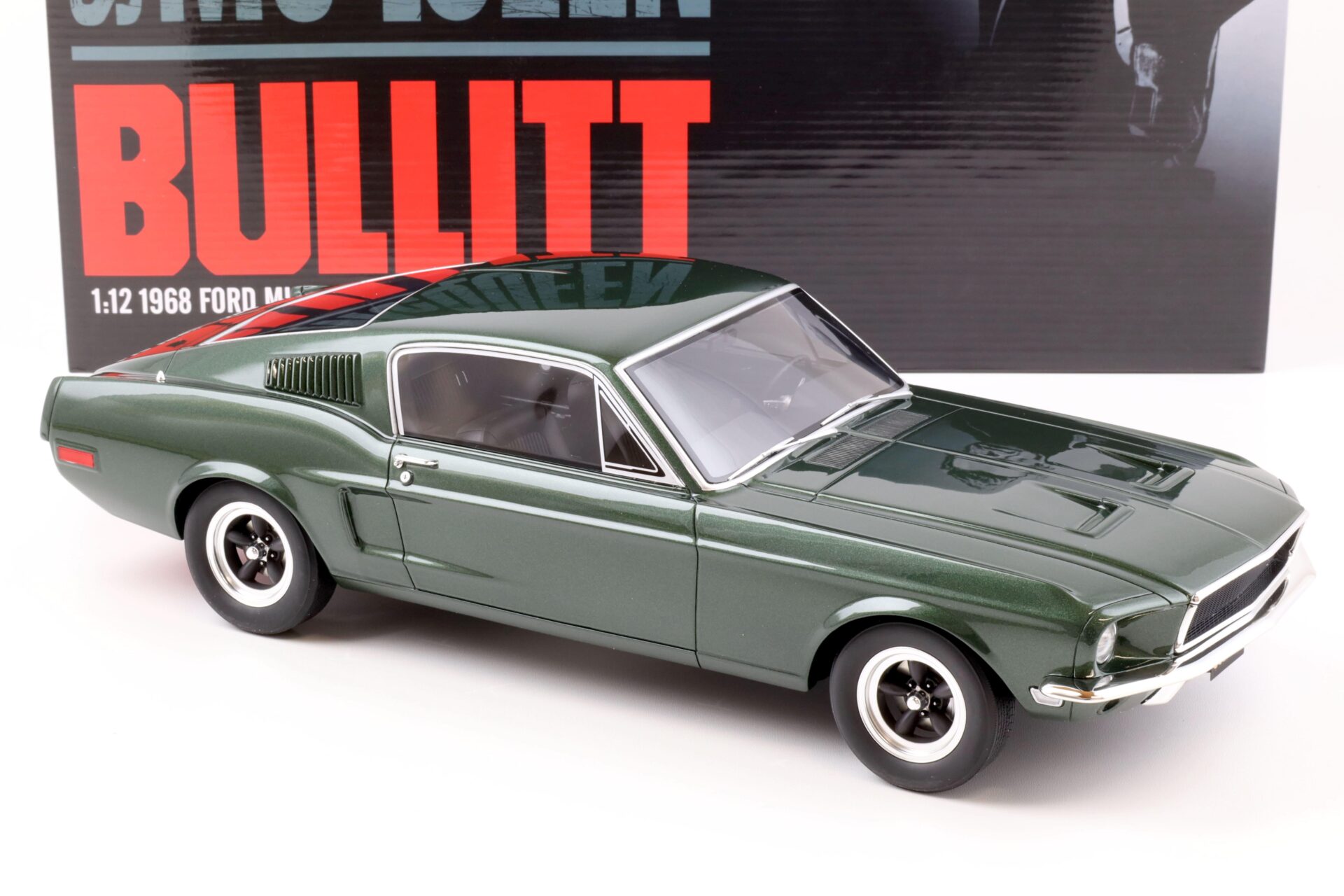 1:12 ACME/ GT Spirit Ford Mustang GT Bullitt McQueen green US011
