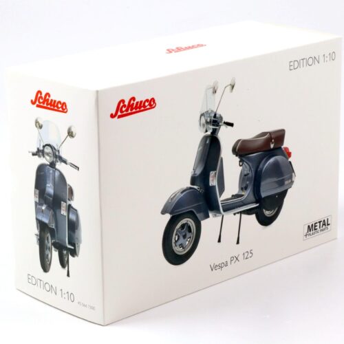 1:10 Schuco Vespa PX 125 Grigio gray metallic - Image 4