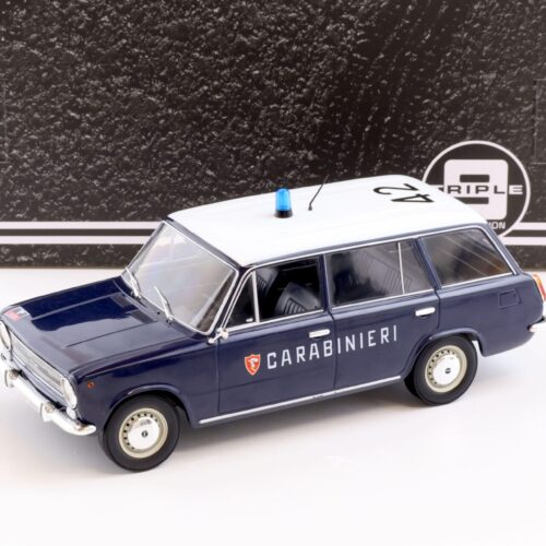 1:18 Triple9 Fiat 124 Familiare Carabinieri dark blue/ white