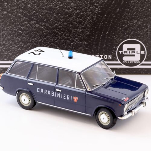 1:18 Triple9 Fiat 124 Familiare Carabinieri dark blue/ white