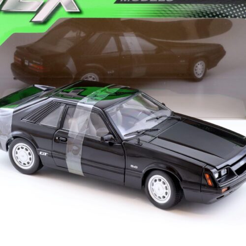 1:18 Welly NEX 1986 Ford Mustang GT 5.0 Coupe black