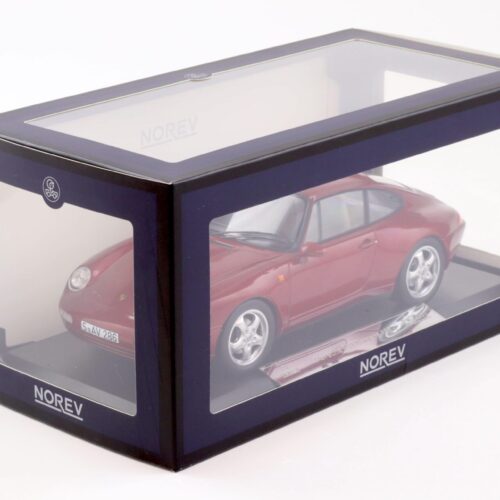 1:18 Norev Porsche 911 (993) Carrera Coupe 1994 red metallic - Limited 200 pcs.