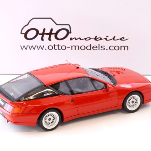 1:18 OTTO mobile OT969 Alpine GTA Le Mans Coupe 1991 red