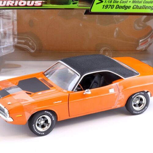 1:18 Ertl 1970 Dodge Challenger The Fast and The Furious orange/black