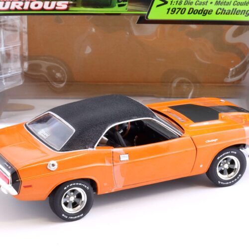 1:18 Ertl 1970 Dodge Challenger The Fast and The Furious orange/black