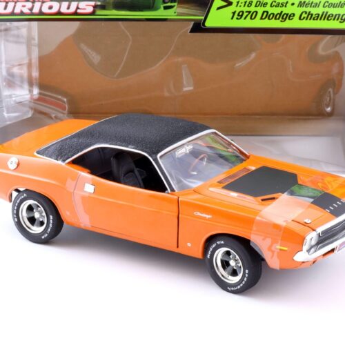 1:18 Ertl 1970 Dodge Challenger The Fast and The Furious orange/black