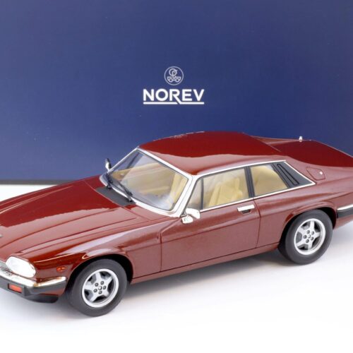 1:18 Norev Jaguar XJ-S 5.3 H.E. Coupe 1982 red metallic - Limited 200 pcs.
