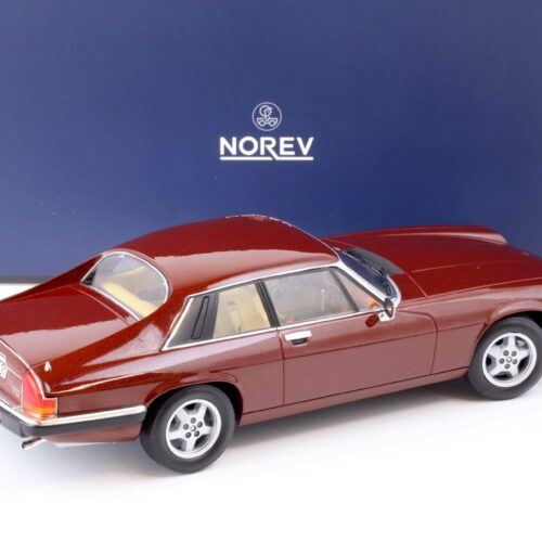 1:18 Norev Jaguar XJ-S 5.3 H.E. Coupe 1982 red metallic - Limited 200 pcs.