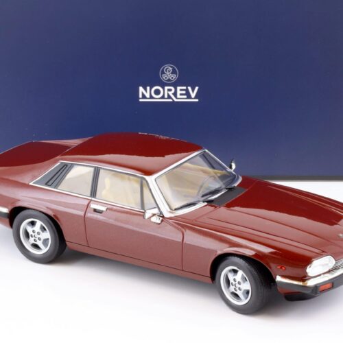 1:18 Norev Jaguar XJ-S 5.3 H.E. Coupe 1982 red metallic - Limited 200 pcs.