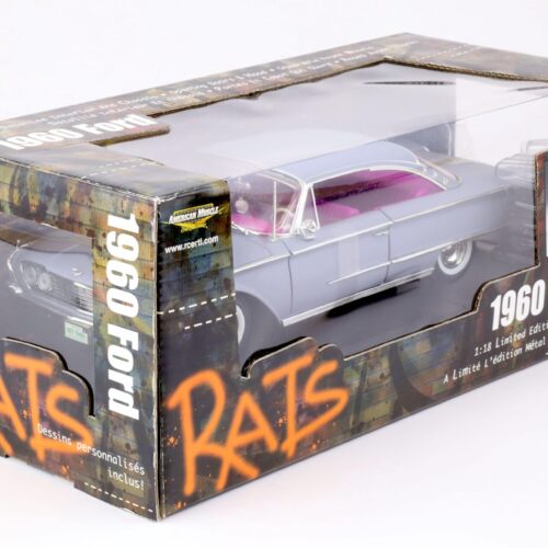 1:18 ERTL 1960 Ford Starliner matt grey RATS Edition