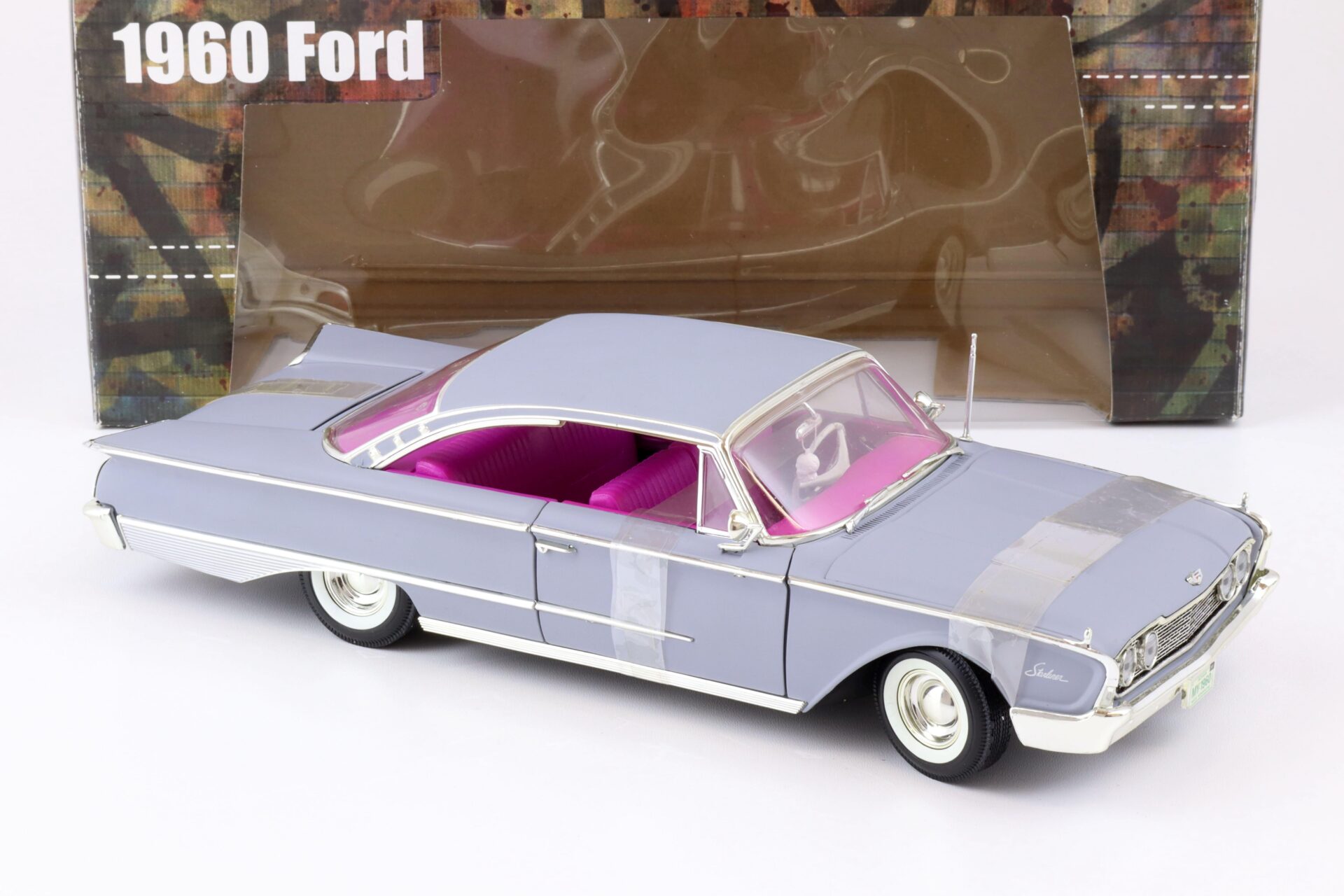 1:18 ERTL 1960 Ford Starliner matt grey RATS Edition
