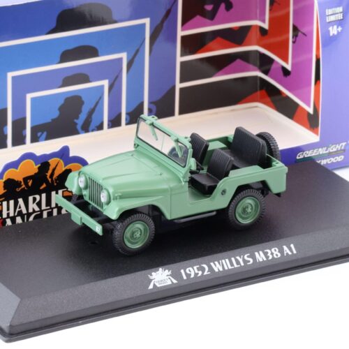 1:43 Greenlight 1952 Willys M38 A1 dark green CHARLIE´S ANGELS