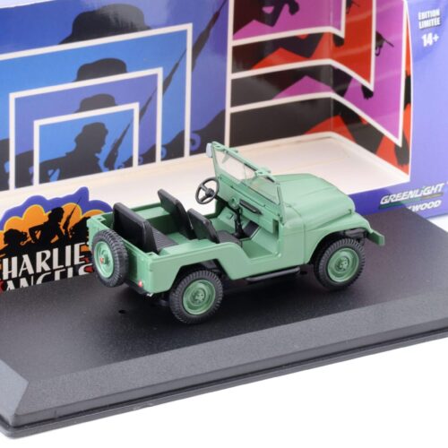 1:43 Greenlight 1952 Willys M38 A1 dark green CHARLIE´S ANGELS