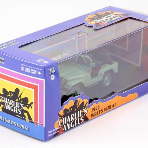 1:43 Greenlight 1952 Willys M38 A1 dark green CHARLIE´S ANGELS