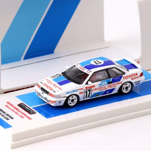 1:64 Tarmac Works 1989 Toyota Corolla Levin AE92 #17 Macau GP white/blue