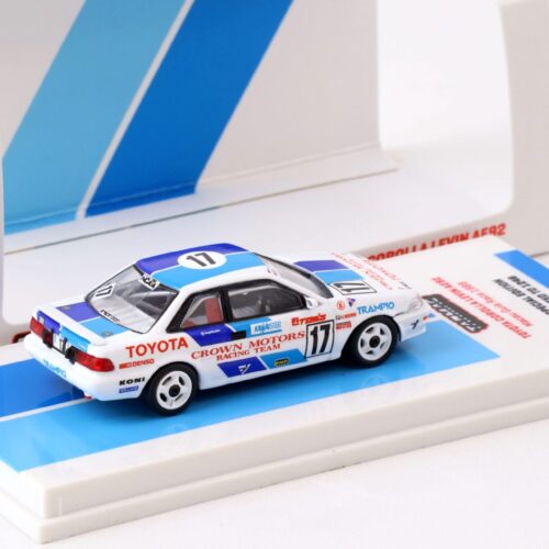 1:64 Tarmac Works 1989 Toyota Corolla Levin AE92 #17 Macau GP white/blue