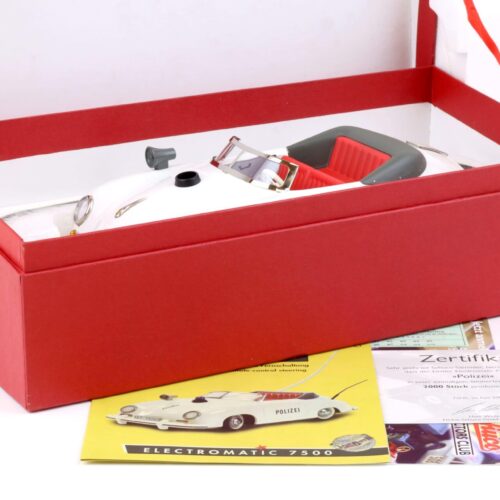 Schuco Distler Porsche 356 POLIZEI Electromatic 7500 REPLIKA white 00213