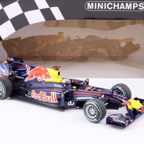 1:18 Minichamps Red Bull Racing RB6 S.Vettel Abu Dhabi GP 2010 World Champion