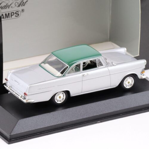 1:43 Minichamps Opel Rekord P2 Coupe 1960-62 La Plata silver - Image 2