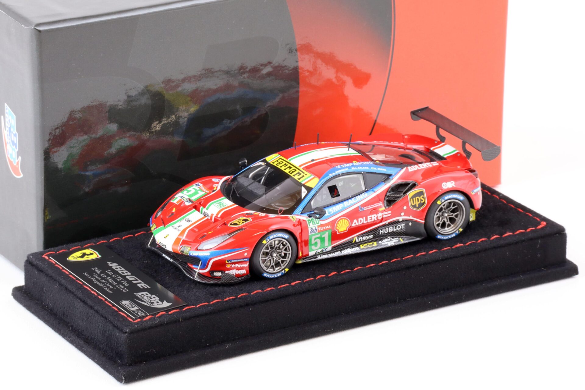 1:43 BBR Ferrari 488 LM GTE PRO Team Af Corse #51 Le Mans 2020 - Limited 248 pcs.