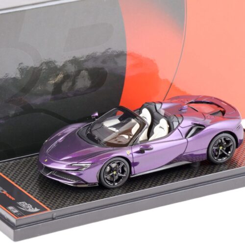 1:43 BBR Ferrari SF90 Spider Viola Hong Kong Gloss - Limited 32 pcs.