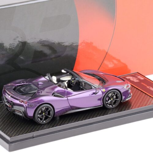 1:43 BBR Ferrari SF90 Spider Viola Hong Kong Gloss - Limited 32 pcs.