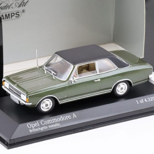1:43 Minichamps Opel Commodore A 1966 British green metallic