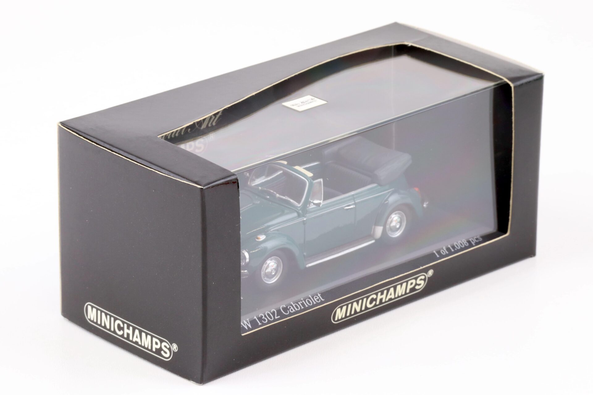 1:43 Minichamps VW 1302 Käfer Cabriolet 1970-72 Java green