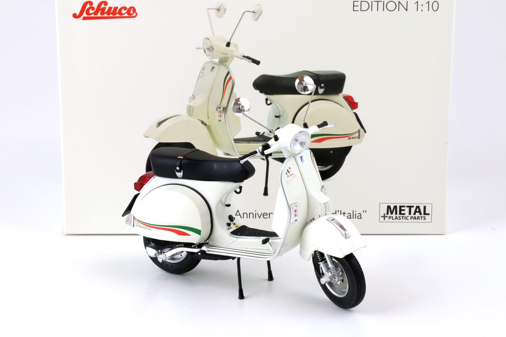 1:10 Schuco Vespa PX 150 white "150 Anniversario Unita d´Italia"