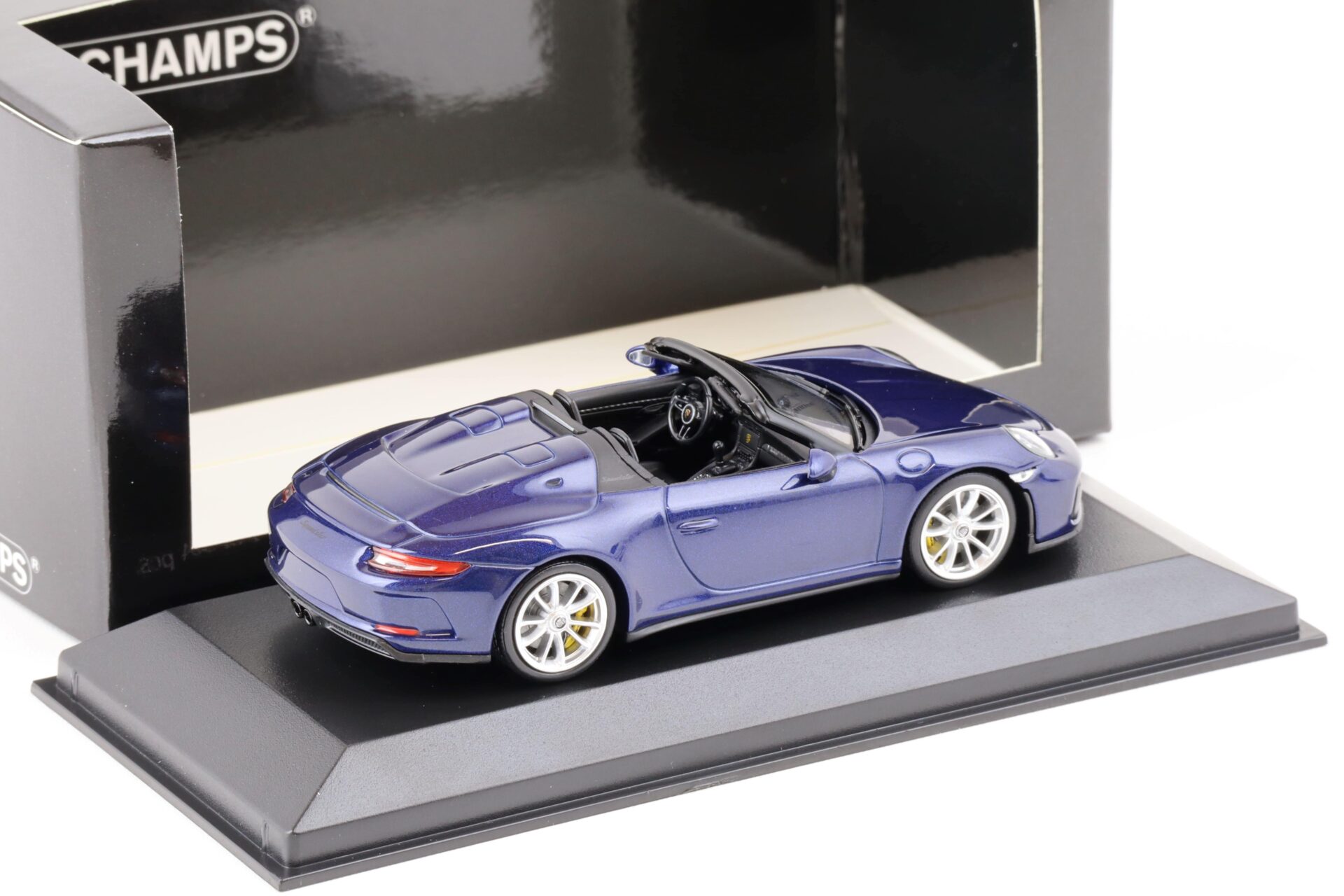 1:43 Minichamps Porsche 911 (991) Speedster 2019 Iris blue metallic