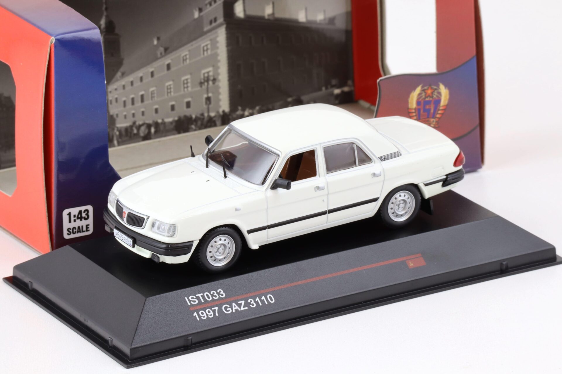1:43 IST Models 1997 GAZ 3110 Limousine white
