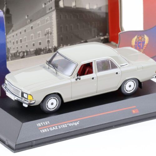 1:43 IST Models 1983 GAZ 3102 Volga grey