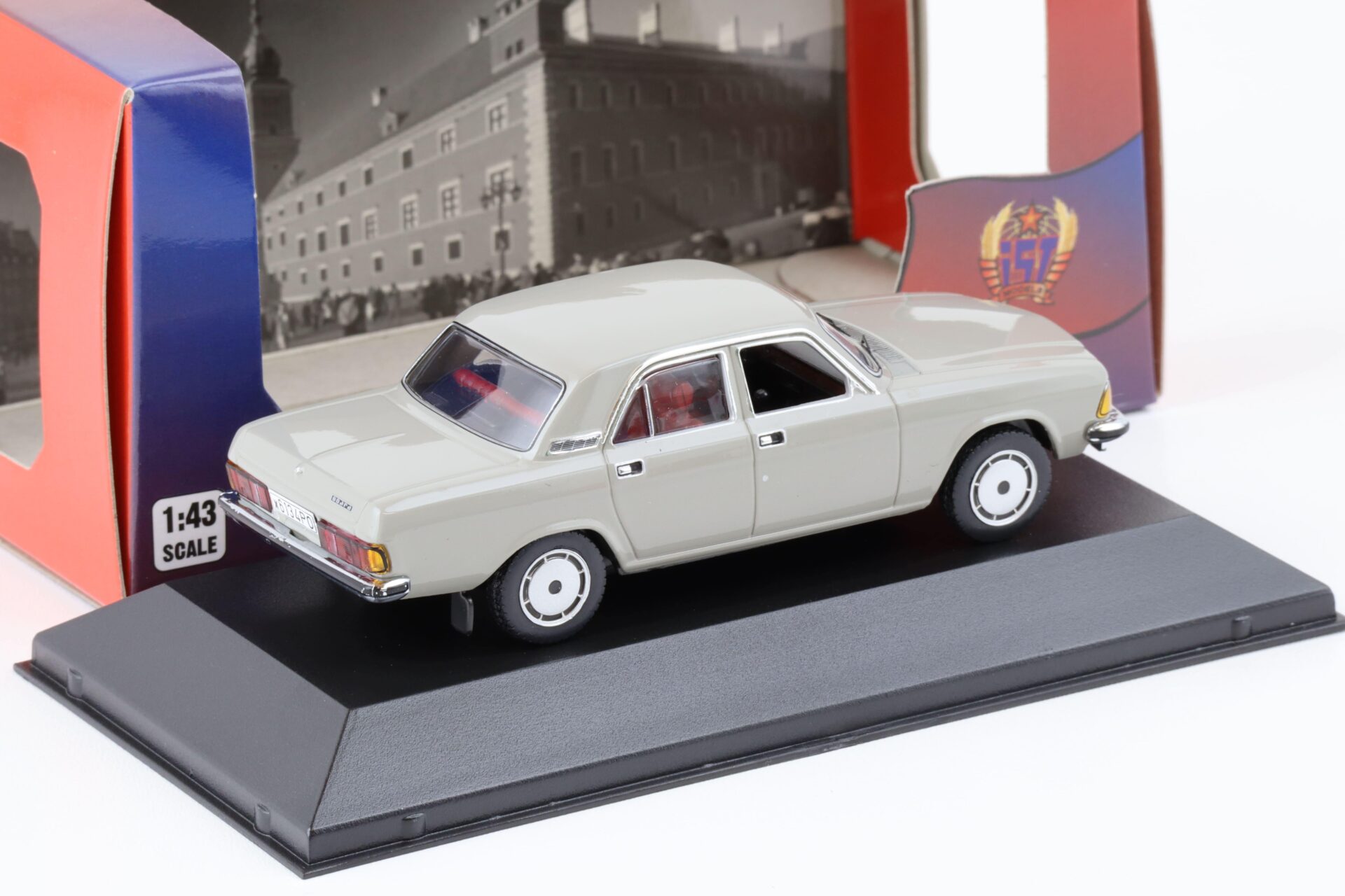 1:43 IST Models 1983 GAZ 3102 Volga grey