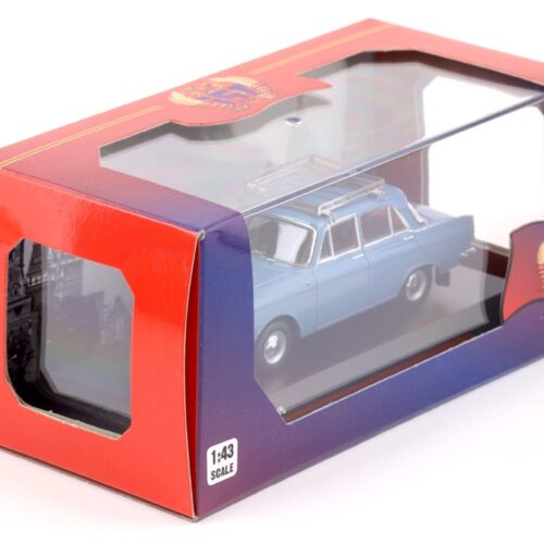 1:43 IST Models 1966 Moskwitch 408E Sedan blue