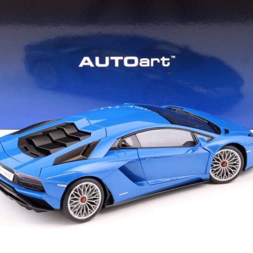 1:18 AUTOart Lamborghini Aventador S Coupe 2017 Blu Nila/ pearl blue 79134
