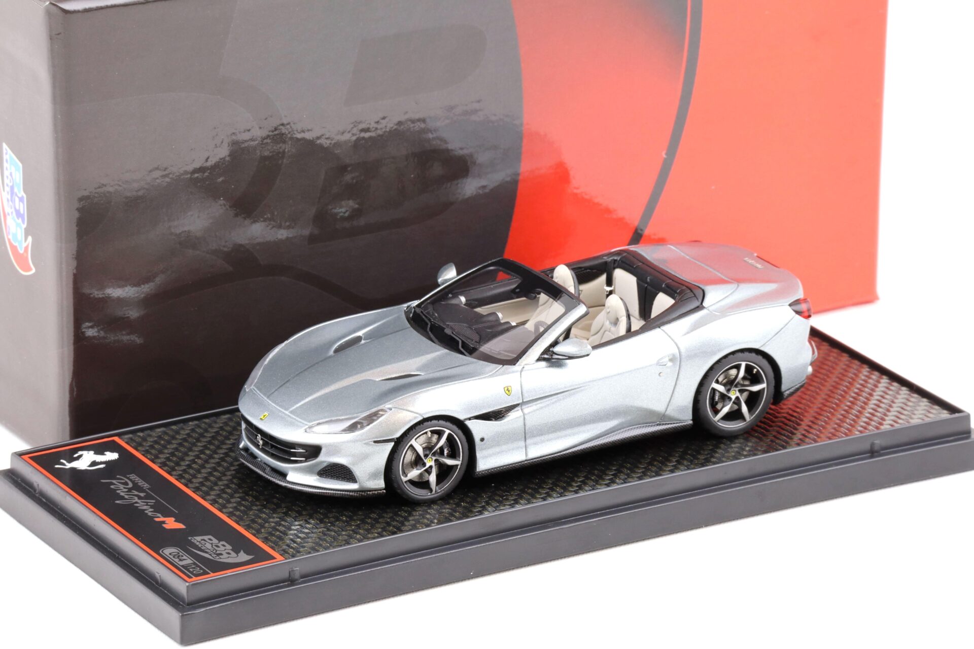 1:43 BBR Ferrari Portofino M Spider Grigio Titanio - Limited 120 pcs
