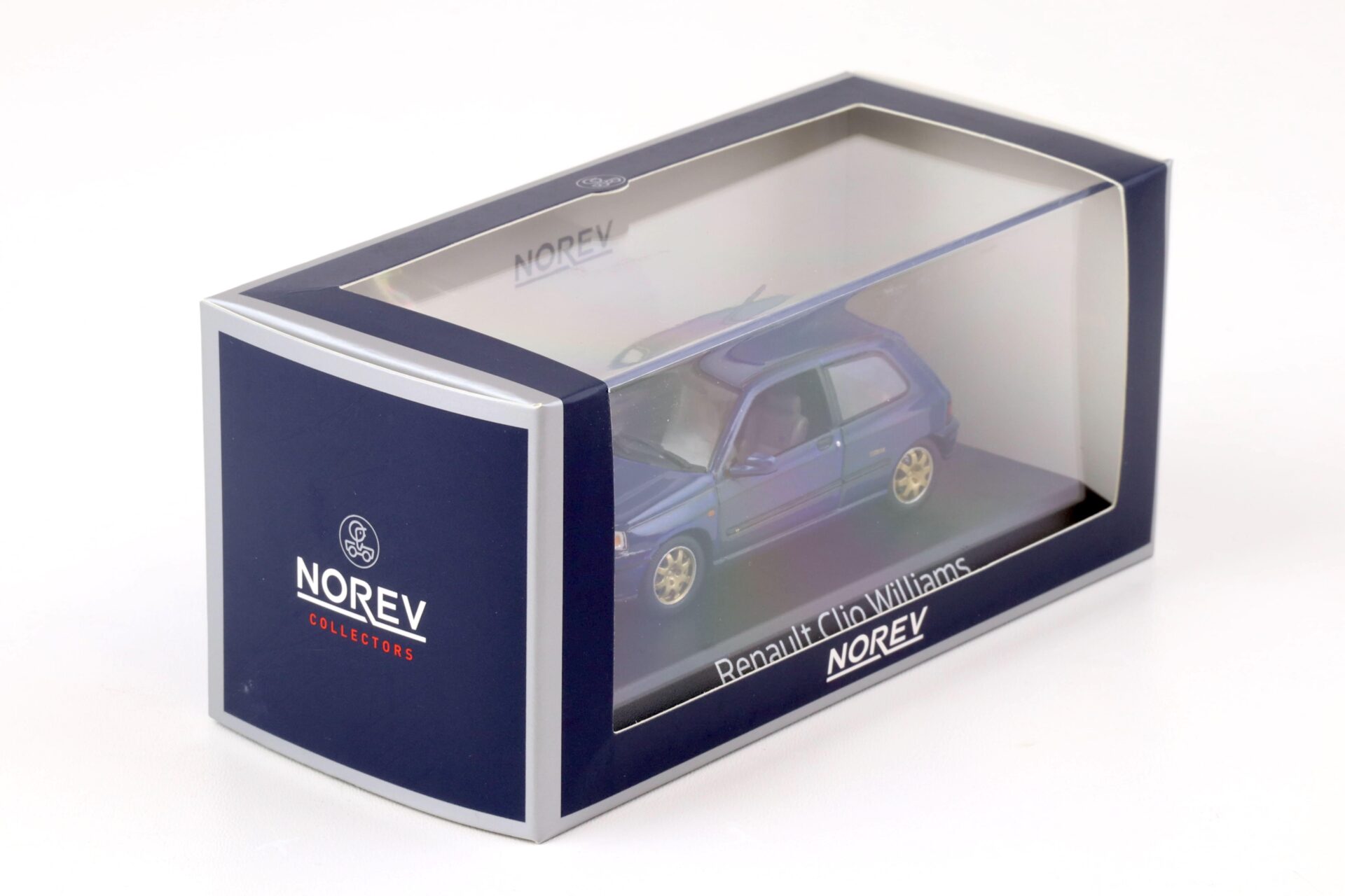 1:43 Norev Renault Clio Williams 1996 metallic blue
