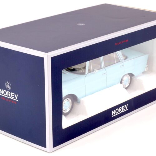 1:18 Norev Mercedes-Benz 220S Heckflosse W111 light blue 1965