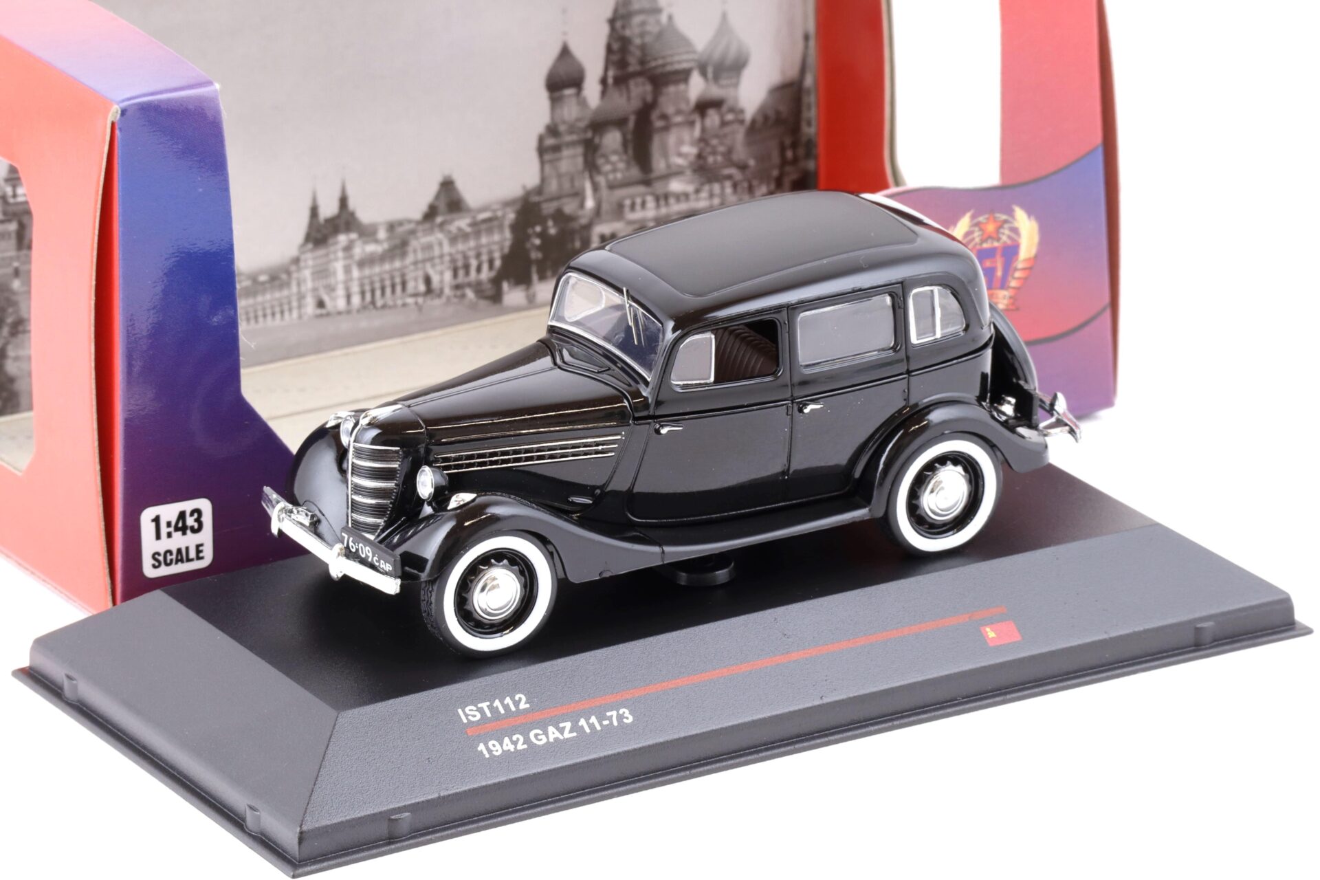 1:43 IST Models 1942 GAZ 11-73 black