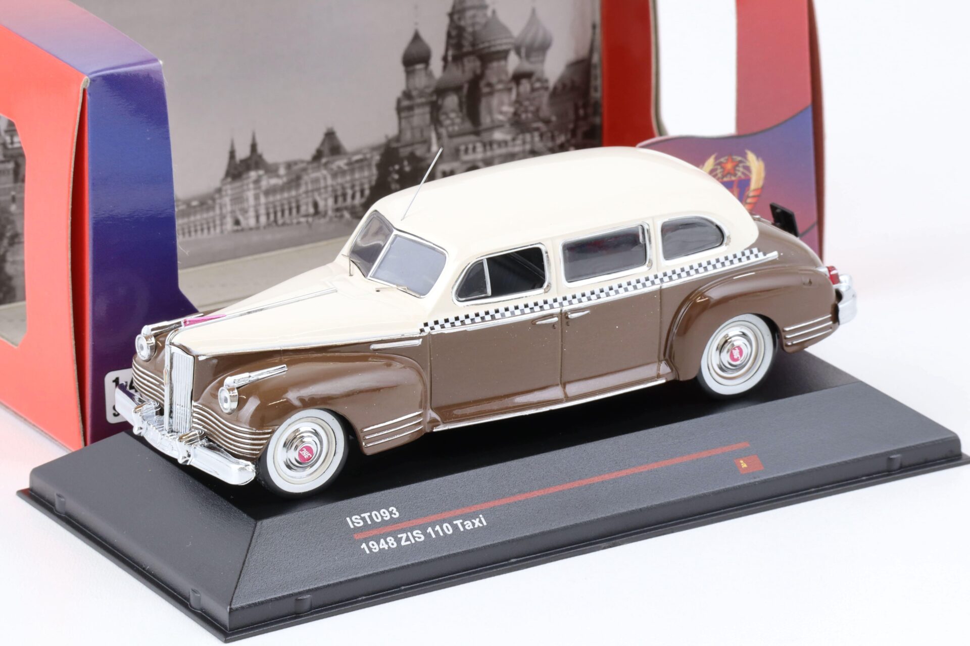 ID 73445 orig.jpg 1:43 IST Models 1948 ZIS 110 Russian Taxi brown / beige