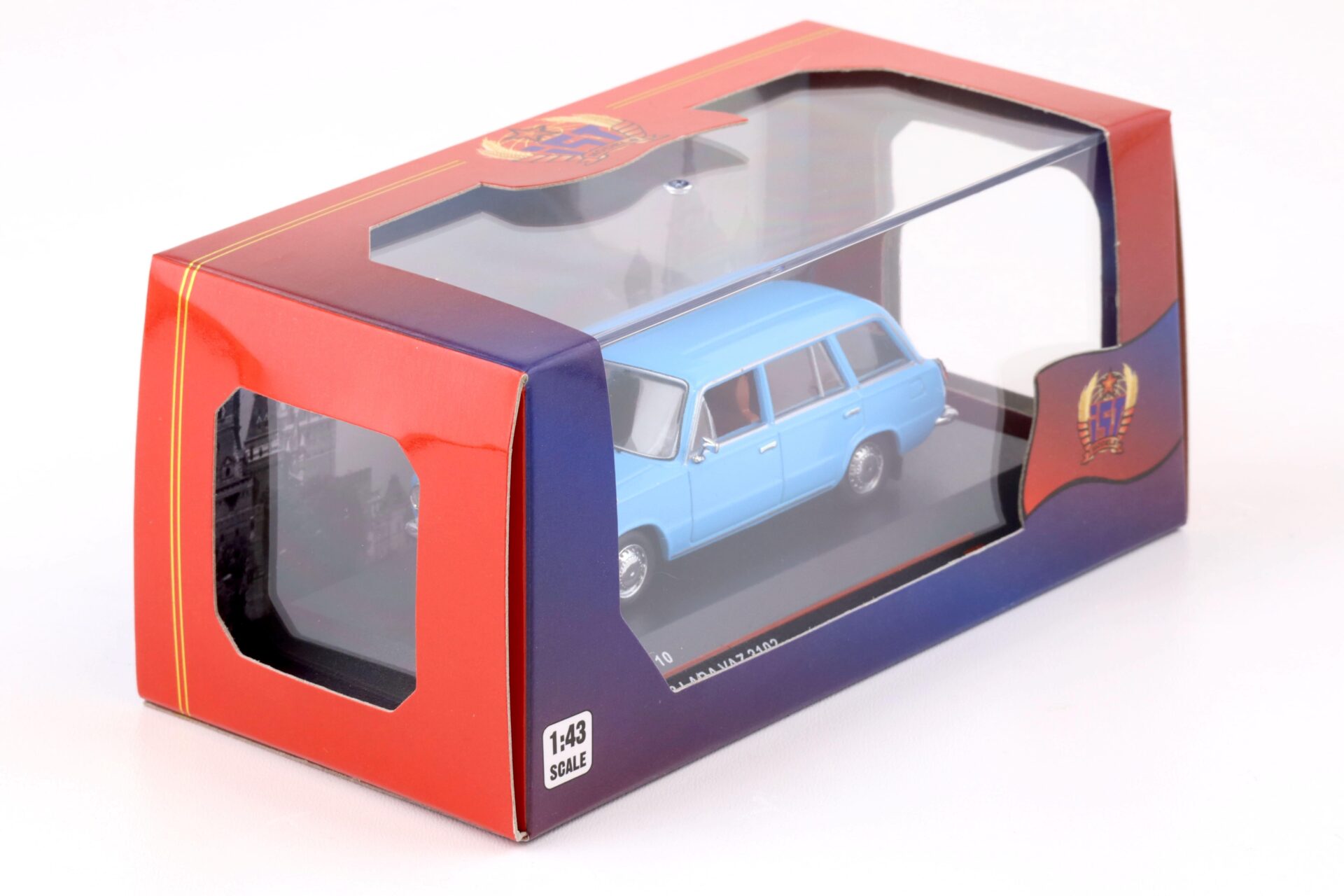 1:43 IST Models 1973 Lada Vaz 2102 blue