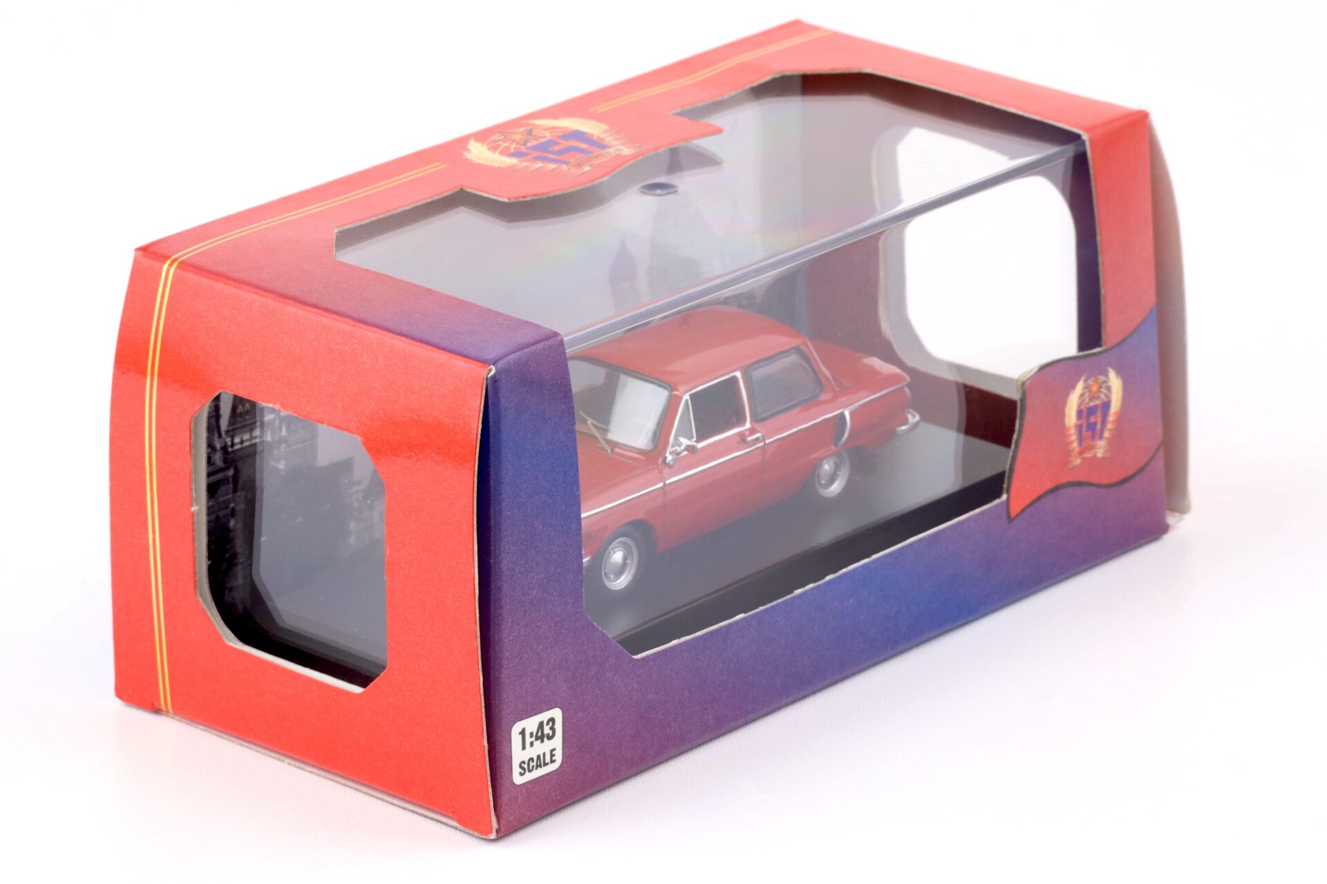1:43 IST Models 1973 ZAZ 968A red